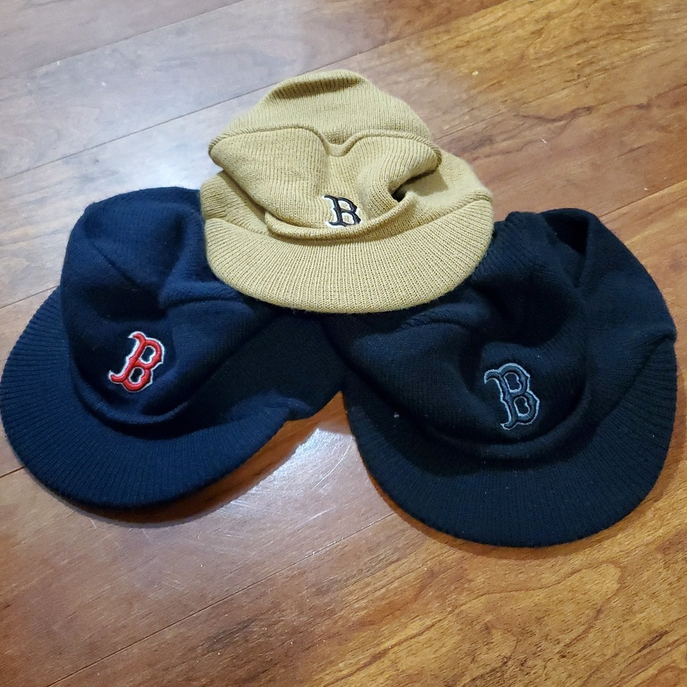 Boston Red Sox Brimmed Knit Hats